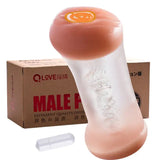 Oix Dual-Entry Transparent Male Masturbator Cup - Lootquake