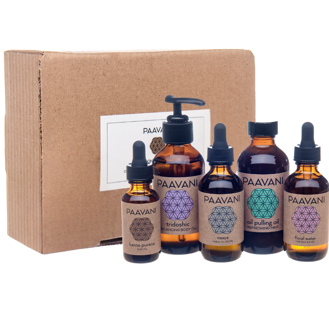 Kit Ritual Dinacharya | Autocuidado Ayurvédico Diario para el Equilibrio y la Vitalidad