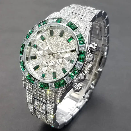 Diamond Calendar Watches - Lootquake