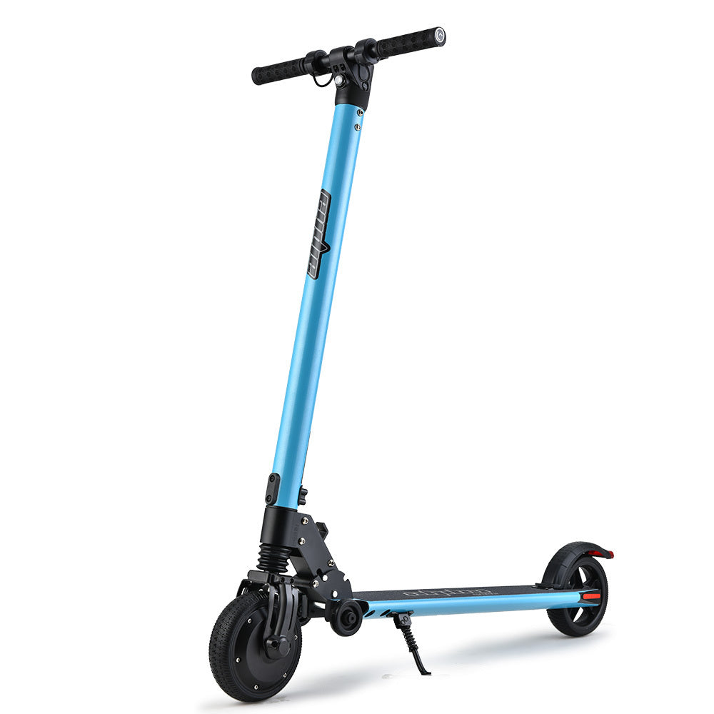 NNEDSZ Peak Electric Scooter 300W Power Up to 25km/h Adult Teens E-Scooter Easy Fold, Blue