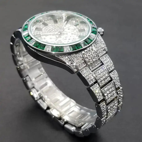 Diamond Calendar Watches - Lootquake