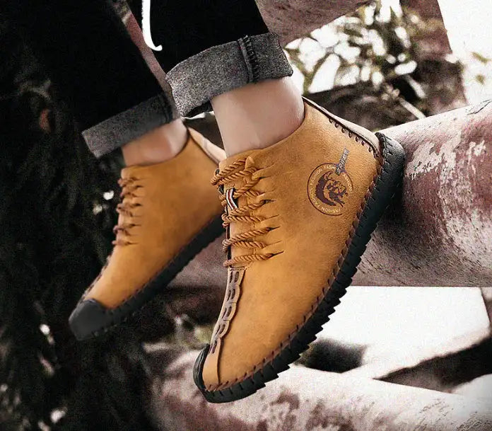 Men's Cotton Shoes - Winter Boots and Oxford Shoes - Lootquake