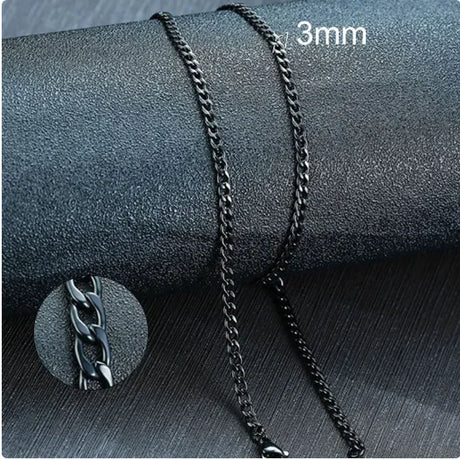 Stainless Steel Cuban Necklaces for Men Women - Lootquake