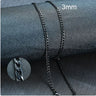Stainless Steel Cuban Necklaces for Men Women - Lootquake