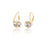 Lymphvity Earrings for Women Lymphatic Germanium Earrings Histone Lymphvity Acupuncture Earrings Lymphatic Drainage Earrings Cubic Zirconia Lymph Earrings for Women Jewelry (Gold) - Lootquake