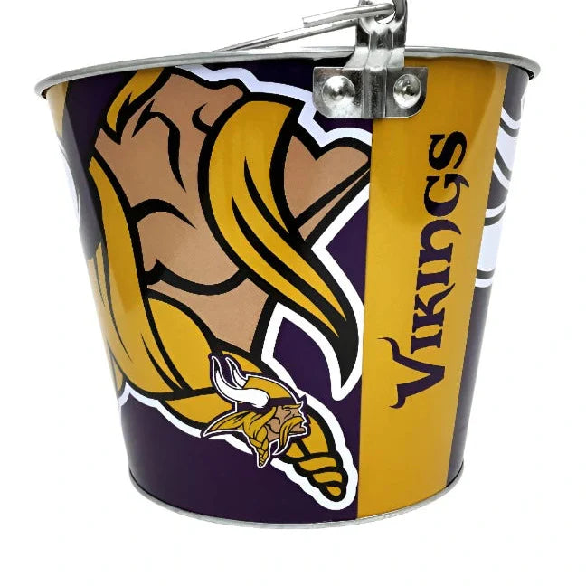 JGB Sports - Minnesota Vikings Gift Tin Basket - Made In America