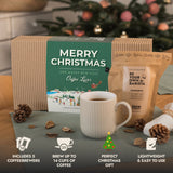 MERRY CHRISTMAS SNOW COFFEE GIFT BOX