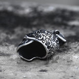Vintage Cross Sugar Skull Pendant