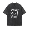 Vintage Veni Vidi Vici Washed T-shirt