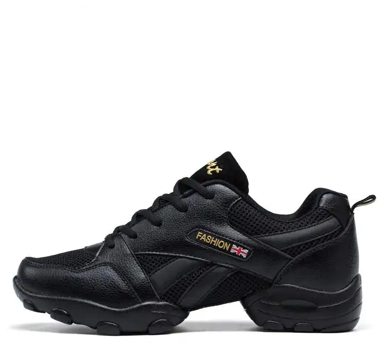 Men's Dance Shoes - Soft, Breathable, Leather Fitness Shoes - Lootquake