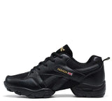 Men's Dance Shoes - Soft, Breathable, Leather Fitness Shoes - Lootquake