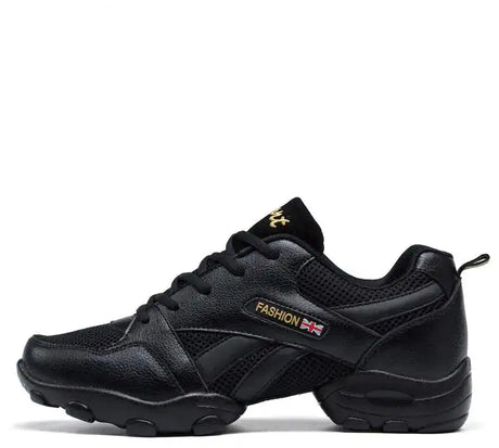 Men's Dance Shoes - Soft, Breathable, Leather Fitness Shoes - Lootquake