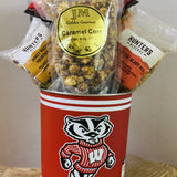 JGB Sports- Wisconsin Badgers Gift Tin Basket - Made In America