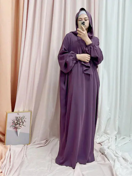 Hooded Abaya Long Dresses Women - Lootquake