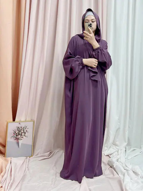 Hooded Abaya Long Dresses Women - Lootquake