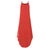 Sexy Sleeveless Summer Long Dresses