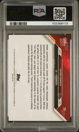 Tarjeta de fútbol RC Jayden Daniels #11 Rookie de Topps Now, calificada en 2024, PSA 10 Gem Mint