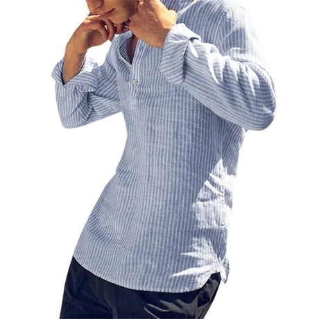 Men's Fashionable Slim Fit Casual Cotton Shirts - Lootquake