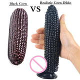 Corn-Style Realistic Masturbator and Anal Plug - Lootquake