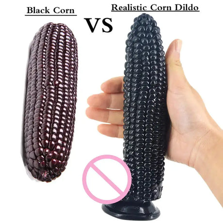 Corn-Style Realistic Masturbator and Anal Plug - Lootquake