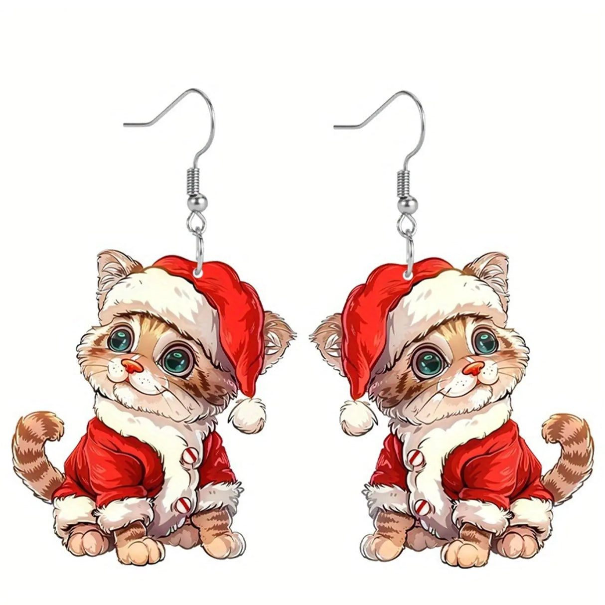 Christmas Earrings for Women Holiday Xmas Dangle Earrings Christmas Snowflake Snowman Tree Earrings womens Jewelry Gift Christmas Stud Earrings - Lootquake