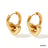XINGX Earrings Stainless Steel Glossy Earrings - Lootquake