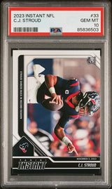Graded 2023 Panini Instant CJ Stroud #33 Rookie RC Football Card PSA 10 Gem Mint
