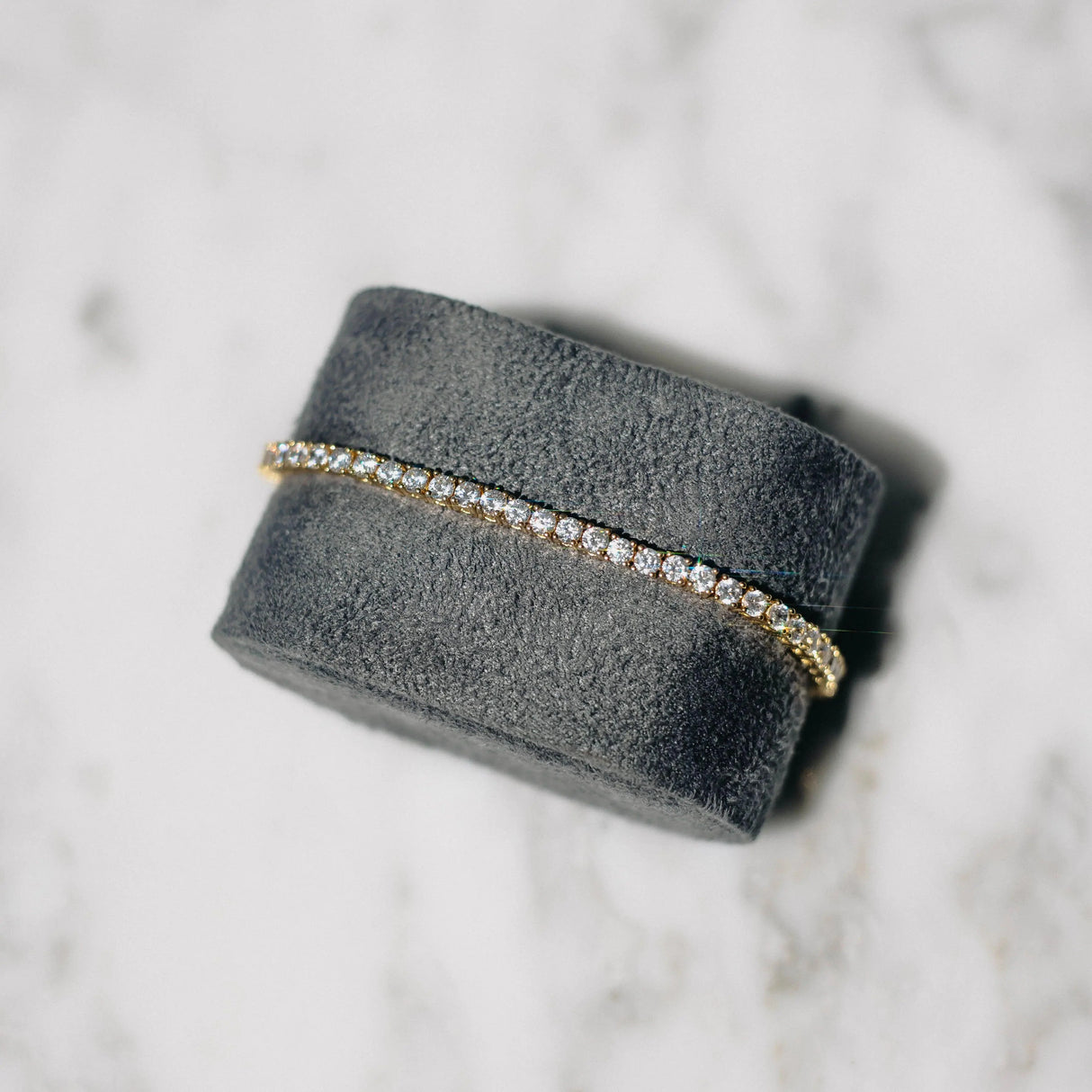 18K Gold Plated Zircon Tennis Bracelet