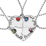 Minimalist Friendship Necklaces for Girls (Set of 2) - Lootquake