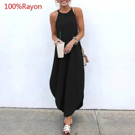 Sexy Sleeveless Summer Long Dresses - Lootquake
