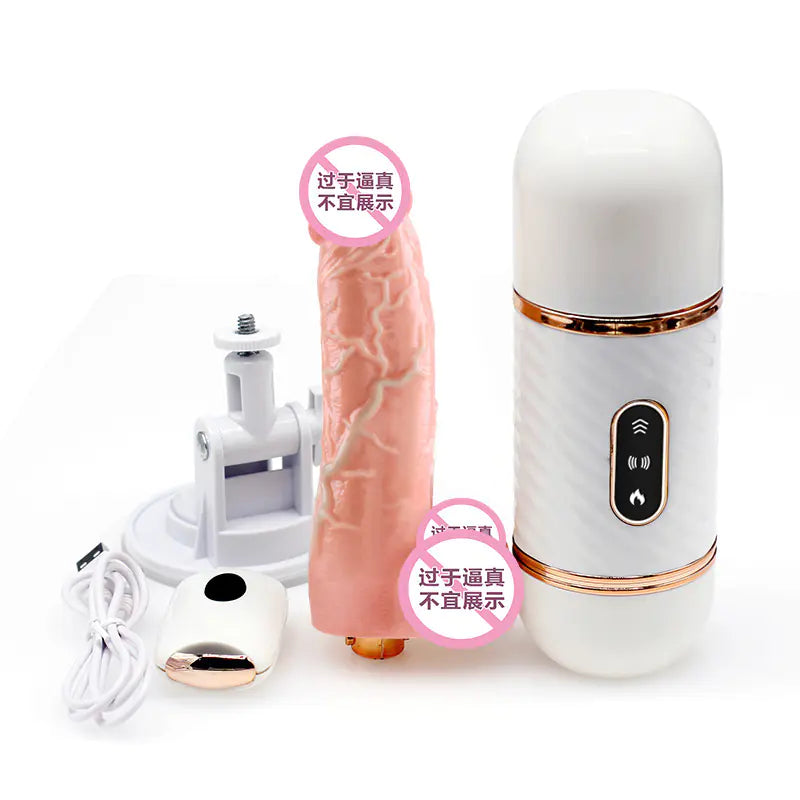 Dibe Sex Machine with Realistic Skin Dildo Warrior - Lootquake