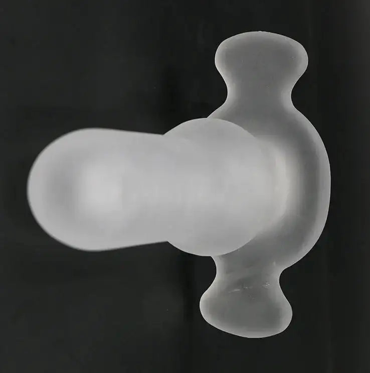 Tapón anal hueco de silicona blanda - Juguete para adultos