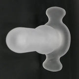 Tapón anal hueco de silicona blanda - Juguete para adultos