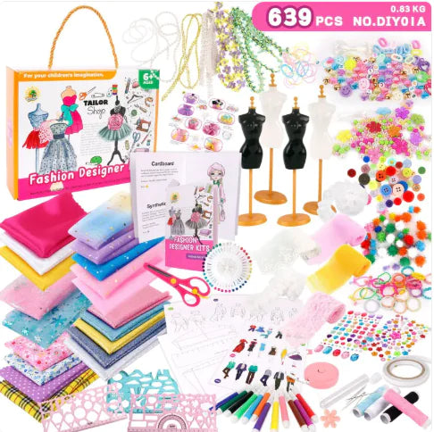 Children's Clothing Design Sewing Kit Toys - Lootquake
