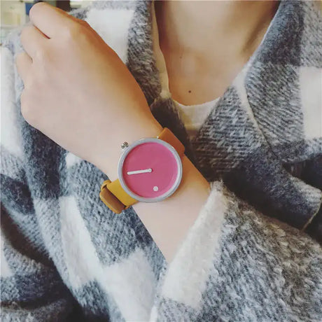 Quartz Couple Watches - Simple Creative Design - Lootquake