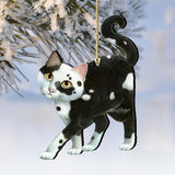 Cookie N Creme Cat Wooden Ornaments by Laura Seeley - Pets Dog and Cats Decor - 8512064-LS