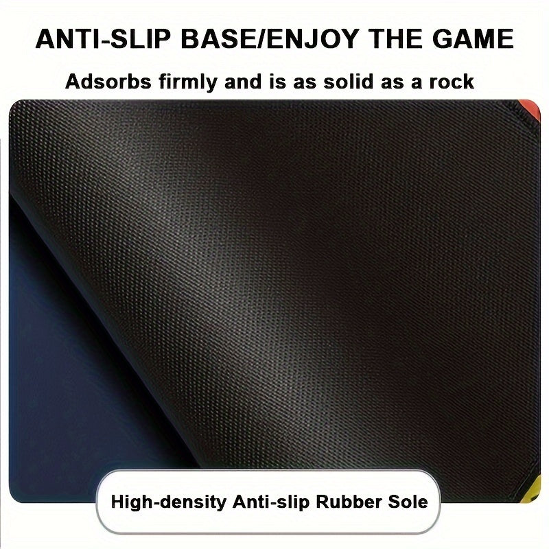 Alfombrilla de ratón grande para juegos, base de goma antideslizante, lavable, diseño de grafiti abstracto, ideal para el trabajo, juegos y la oficina.