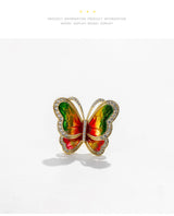 "Butterfly Design Freshwater Pearl Jewelry Set