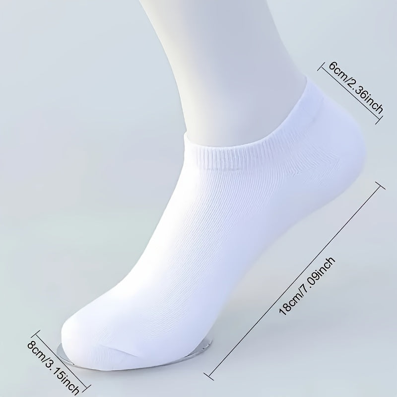 1/5/10 paires de chaussettes basses pour homme, respirantes et confortables, pour le printemps et l'été