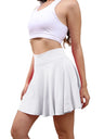 High Waisted Womens Tennis Skirt Shortswith Pockets - Lootquake