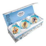 Nutcracker Ballet Glass Ornament Set of 3 by G. DeBrekht - Christmas Decor - 73740-S3