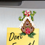 Merry Christmas Decorative Wooden Magnets Set of 6 by Jamie Mills-Price - Christmas Decor - 8090136G-S6-MP