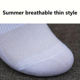 10/20/30 Pairs Mens Stripe Style Liner Socks - Ultra-Comfortable, Moisture-Wicking, Soft & Lightweight - Ideal for Outdoor Adventures & Casual Wear - Simple yet Stylish Design
