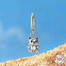 S925 Silver Bear Pendant Parts - Lootquake