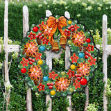 Christmas Holiday Door Wreath by G. DeBrekht - Christmas Decor - 8185307H