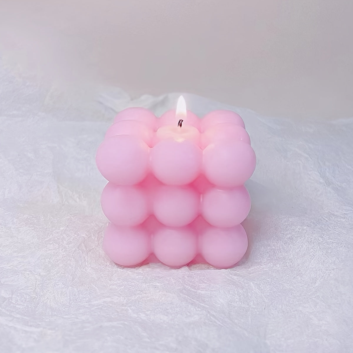1pc Valentine'S Day Romance Themed Scented Candle - Single-Wick Soy Wax in Square Jar with Rosemary Fragrance, Smokeless Home Decor for Bedroom, Vanity, Photo Prop, Creative Gift for Friends, Family, Colleagues