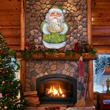 Celtic Santa Irish Christmas Holiday Door Decor by G. DeBrekht - Celtic Decor - 8118086H