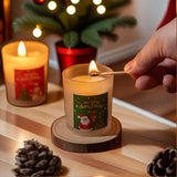 6pcs Soy Wax Scented Candle Set in Glass Jars - Perfect for Christmas, Thanksgiving, Valentine's, Mother's Day & Birthdays - Ideal for Yoga, Dining Decor & Indoor Ambiance