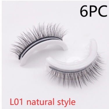 Reusable 3D Self-Adhesive Mink Lashes