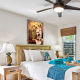 Avel Vine and Grapes Wooden Wall Art by Nature Wonders - Nature Wildlife Decor  - 95349B